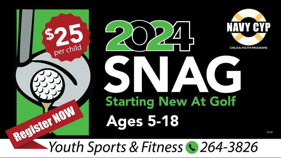 Youth Sports: SNAG Golf Registration