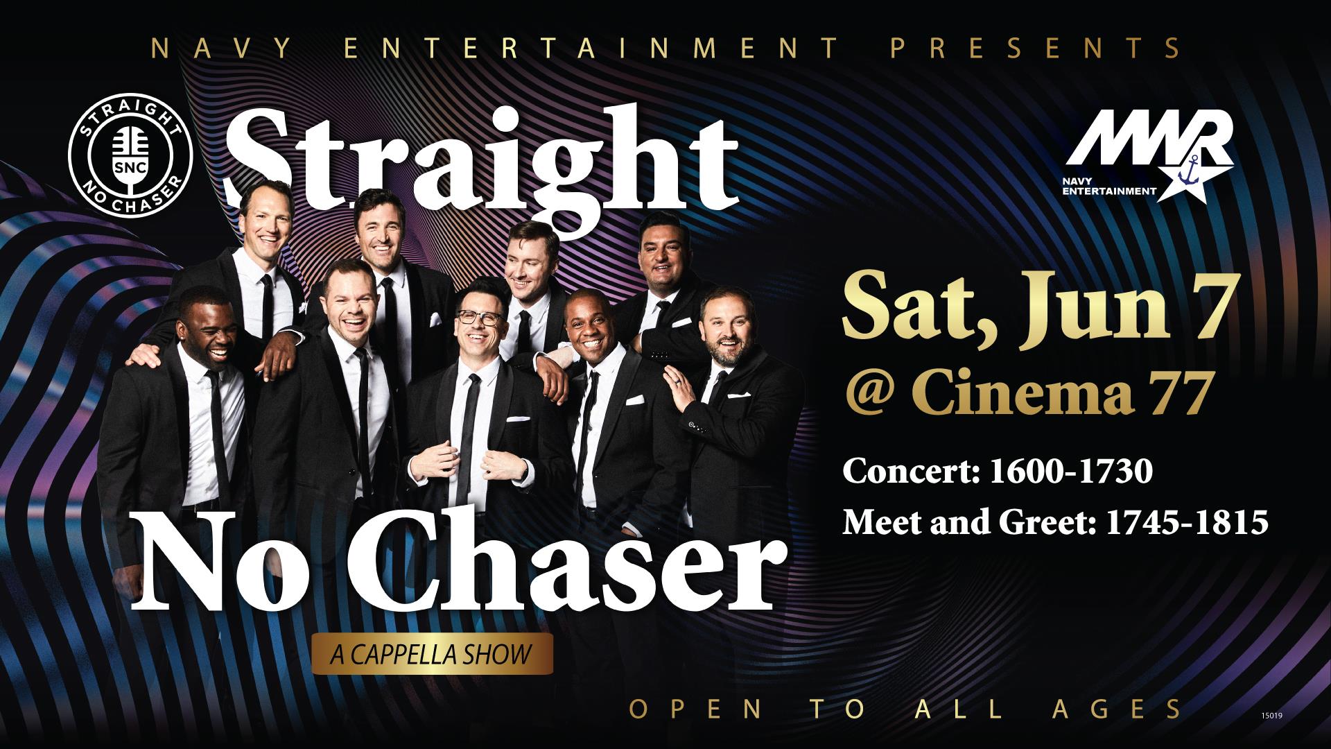 Straight No Chaser concert flyer