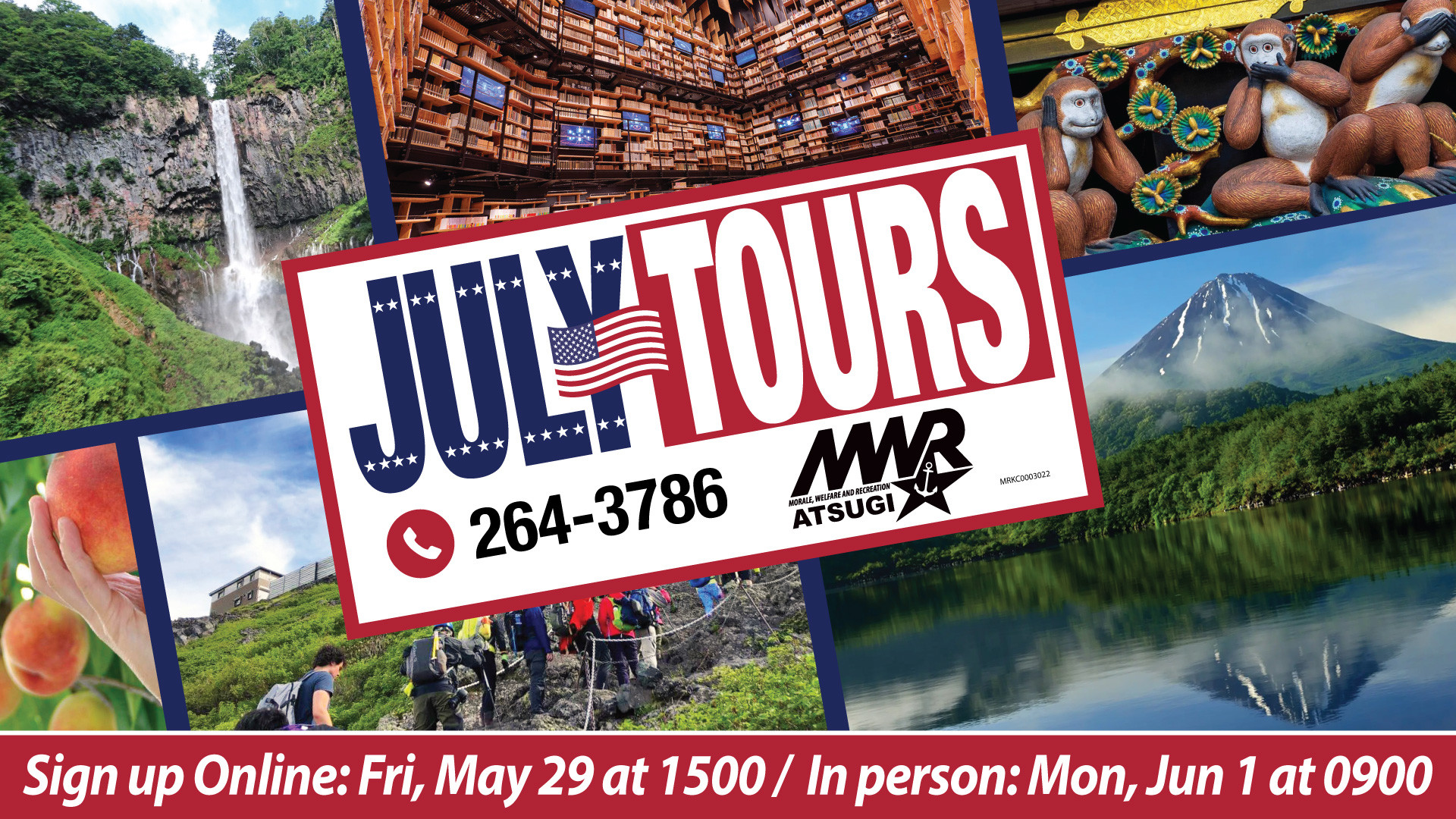 July Tours